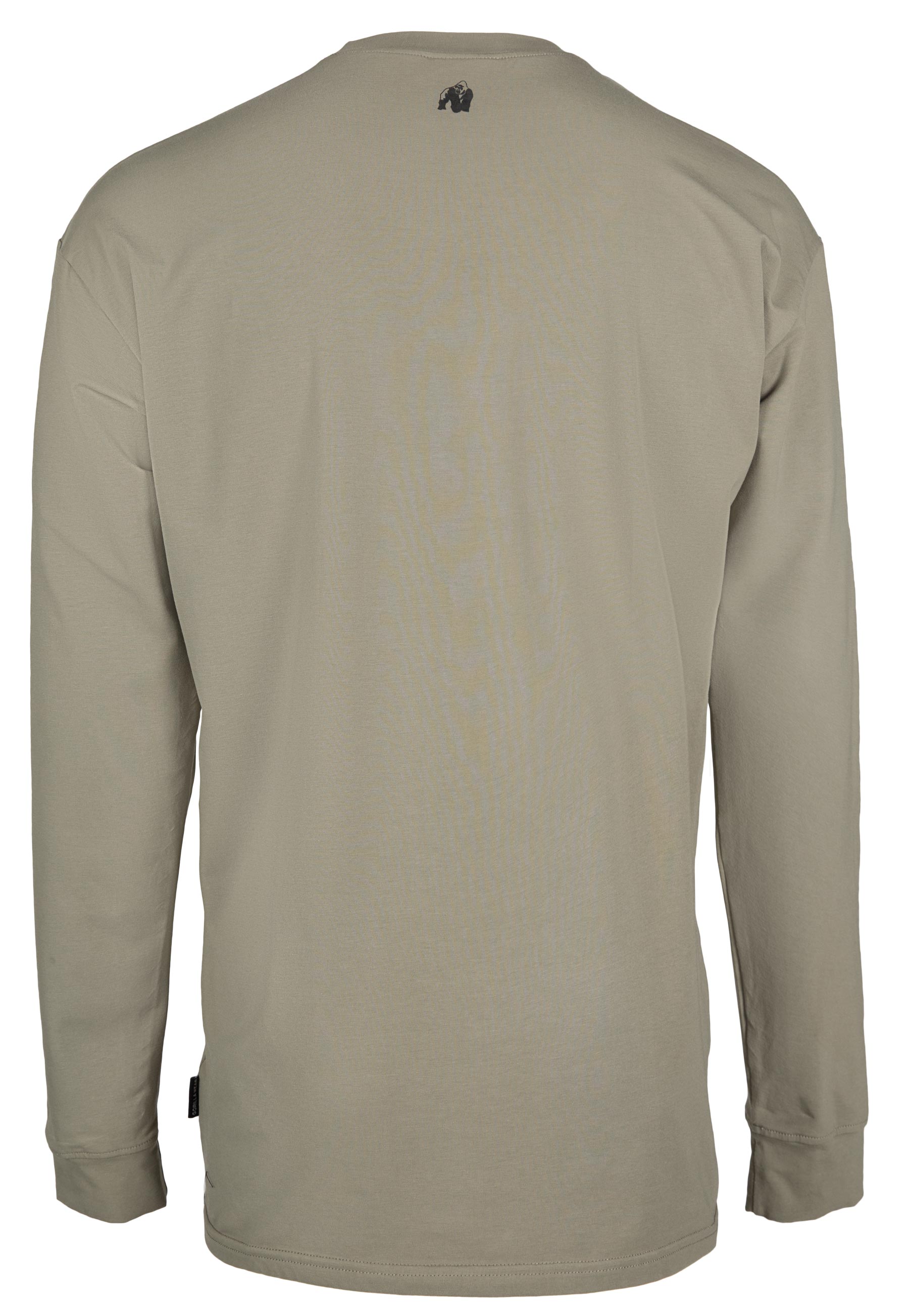 Boise Oversized Long Sleeve, army green - 5