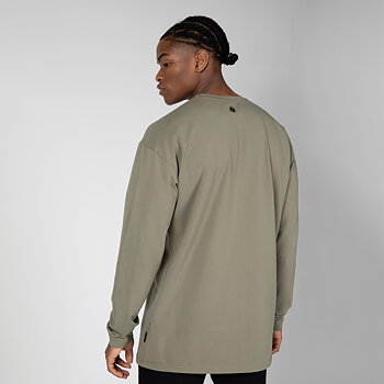Boise Oversized Long Sleeve, army green