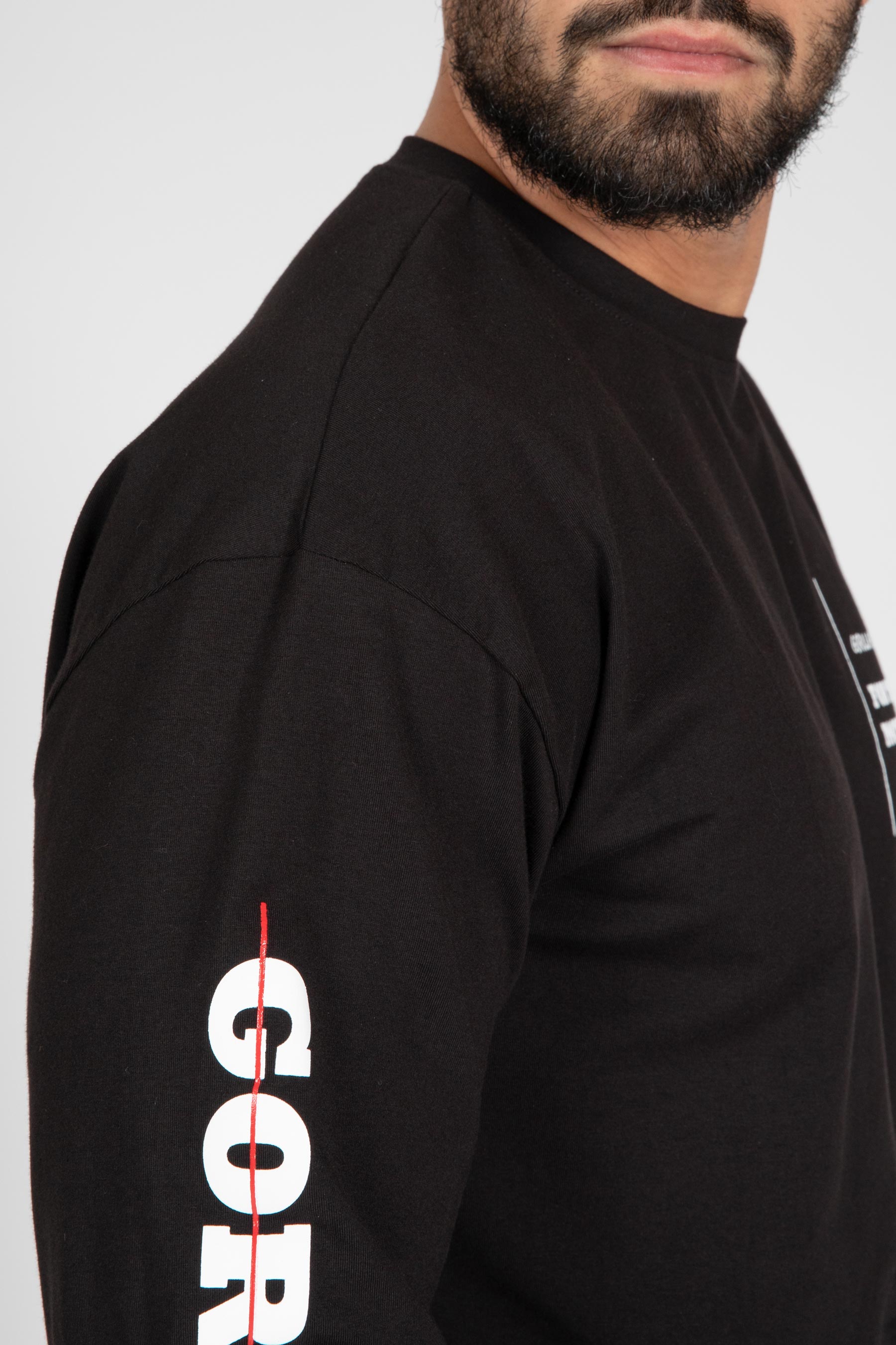 Boise Oversized Long Sleeve, black - 7