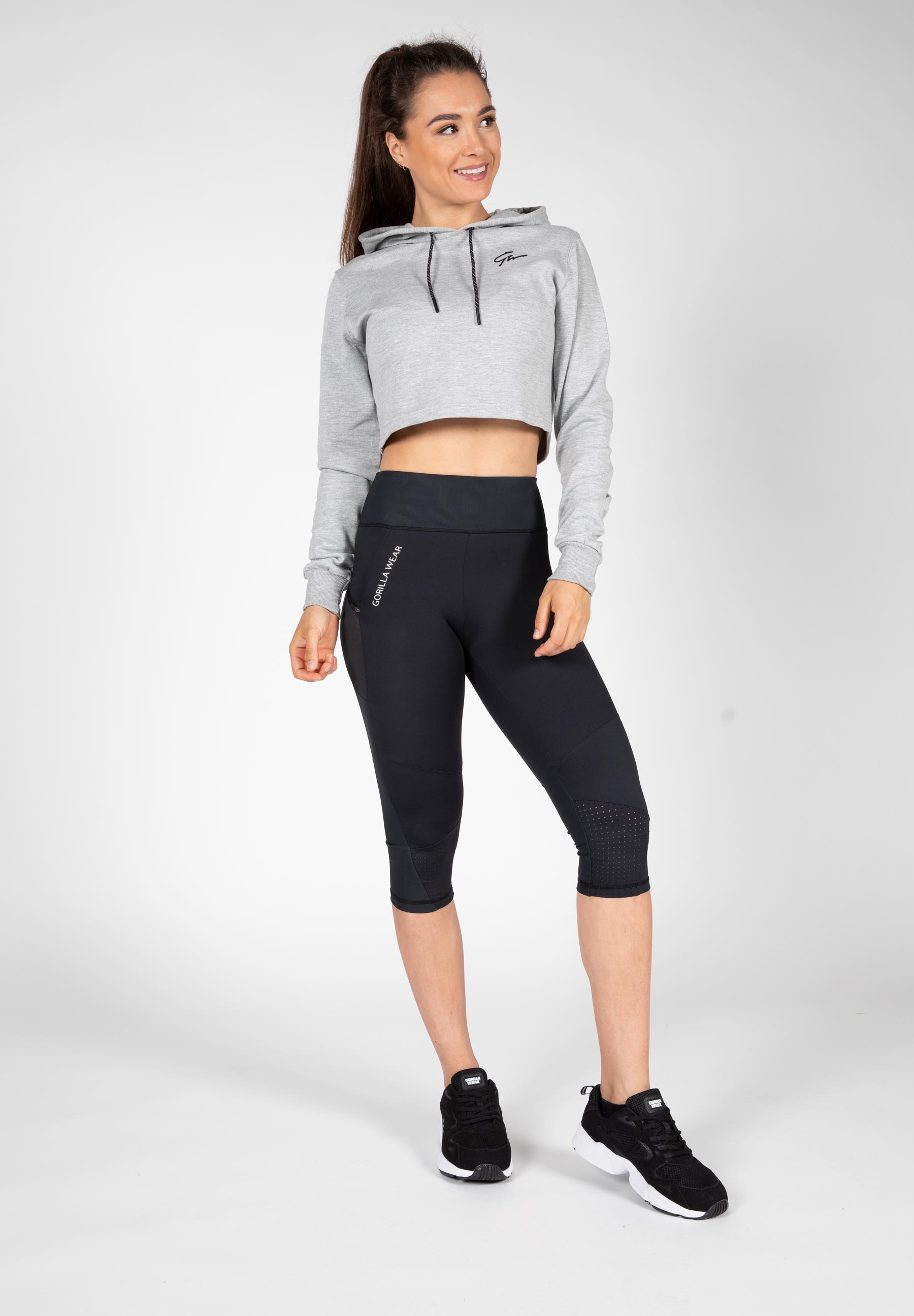 Monroe Cropped Leggings, black - 5