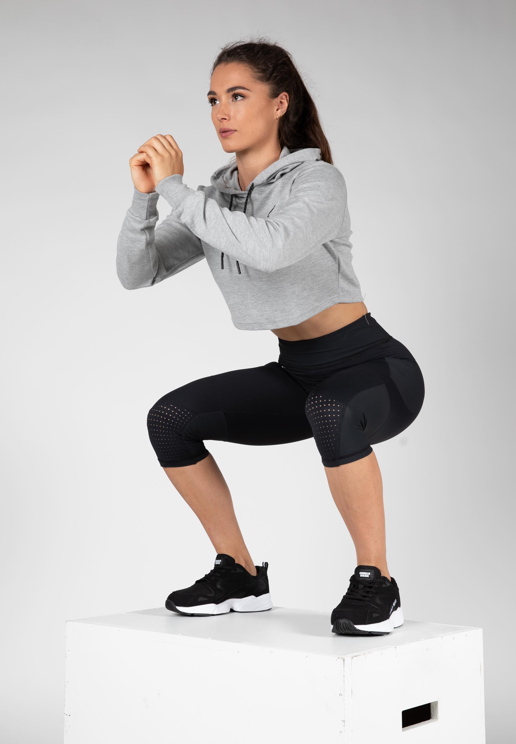 Monroe Cropped Leggings, black - 16