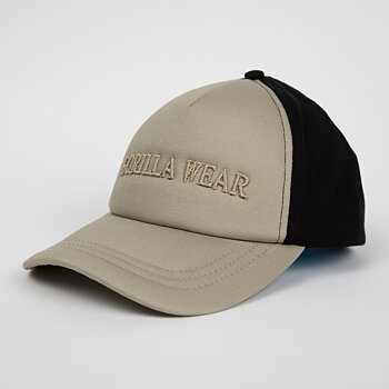 Sharon Ponytail Cap, beige/black