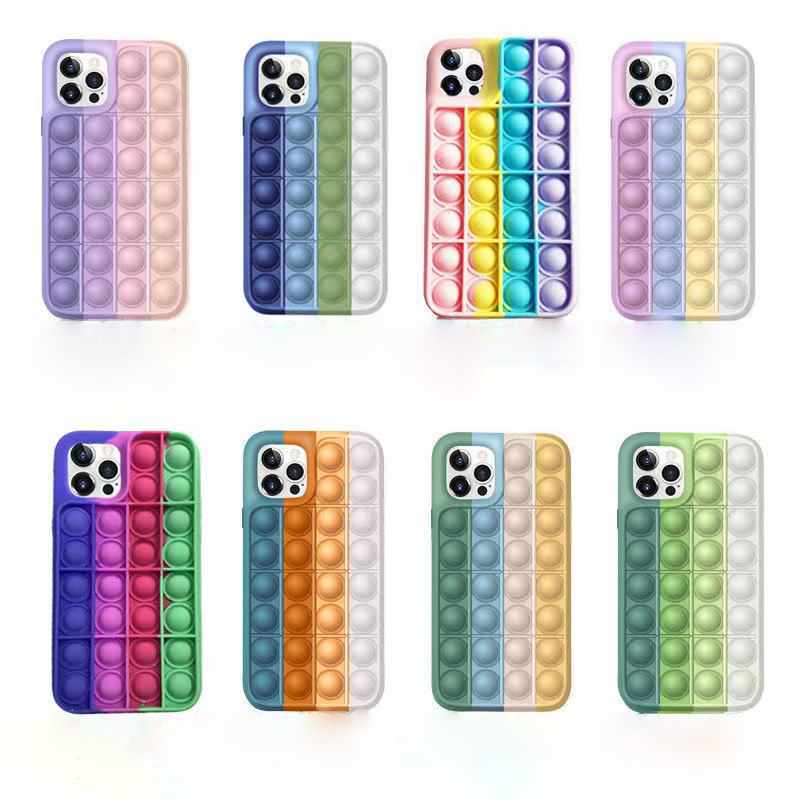 iPhone 12 / iPhone 12 Pro Skal - Pop it Fidget Multicolor - 2