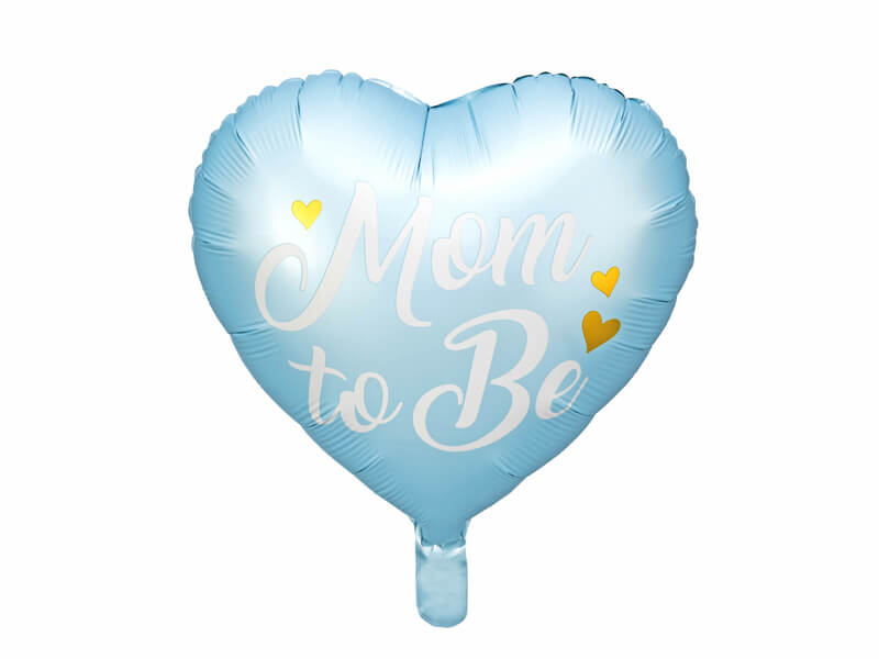 FOLIEBALLONG | "Mom to be" | Blå