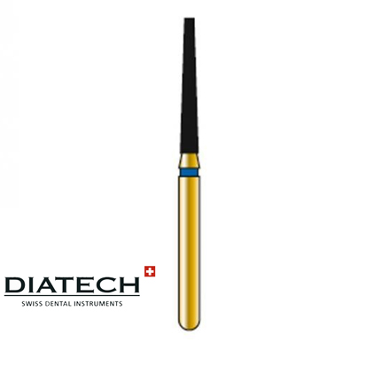 DIATECH® Flat End Taper Gold Diamond  848/173, 5st. 