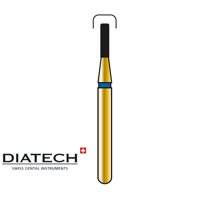 DIATECH® Cylinder kort Rund Guld diamant FG 835R / 156, 5St.