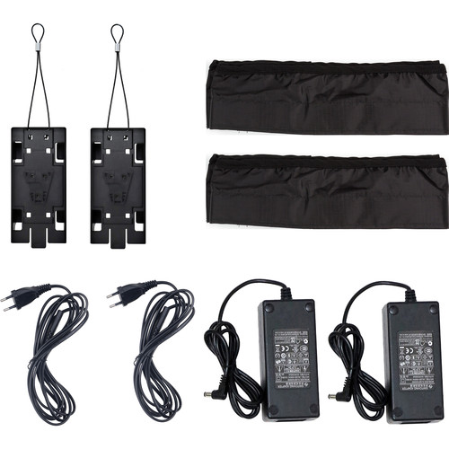 Ledgo LG-E2686 Bi-Color LED Large Pad 2-Light Kit with Eggcrate Grid and Bag - 6