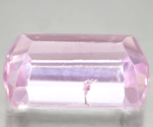 Piedra preciosa de kunzita natural sin tratar de gran lujo de 7,15 ct - 2