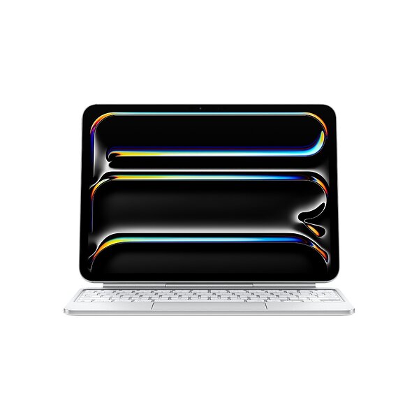Apple Magic Keyboard for iPad Pro 11" 2024 - 2 År Garanti Helt Ny Oanvänd - Vit - Original