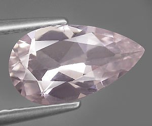 Morganita natural genuina de lujo de 1,49 quilates (esmeralda rosa)