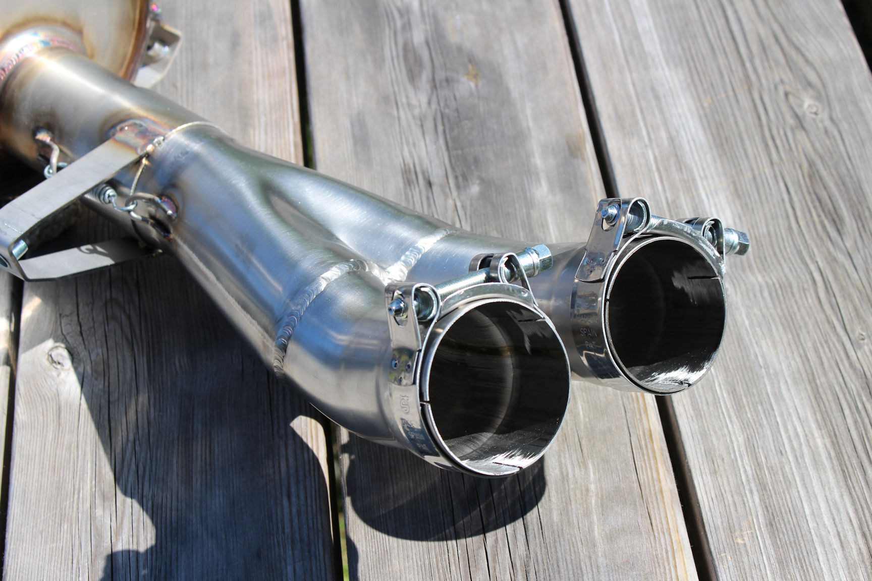 APH (Alan Hawkes) by NCCR Slip-on DUAL EXIT exhaust EBR 1190 RX/SX - 4