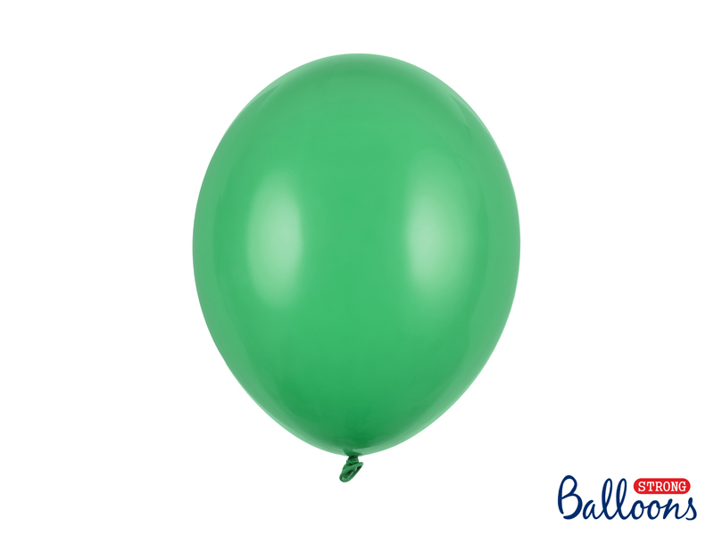 BALLONGER | 10-pack | Smaragd grön pastell