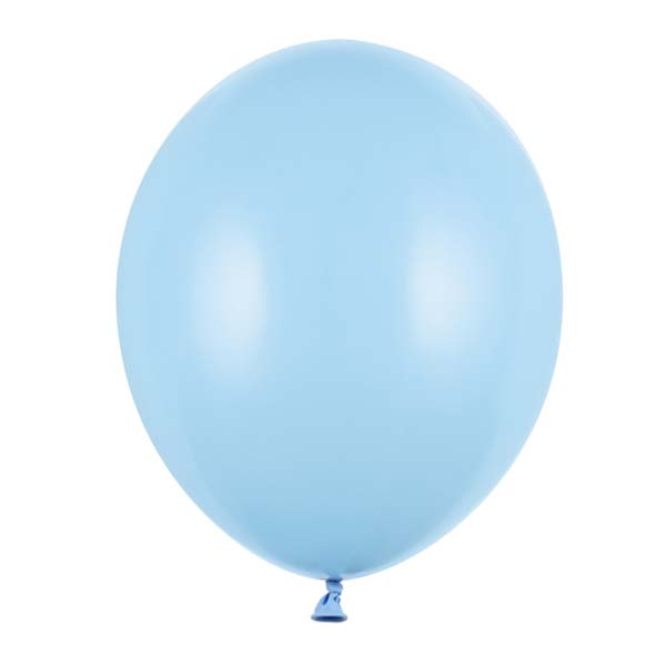 BALLONGER | 10-pack | Baby blå pastell