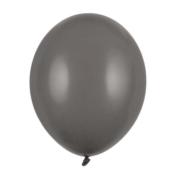 BALLONGER | 10-pack | Grå pastell