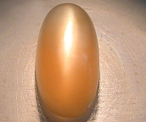 11,71 ct piedra lunar ojo de gato natural inusual grande