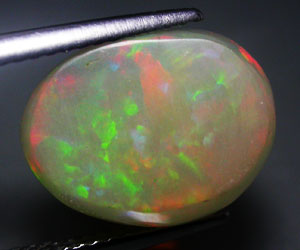 Piedra preciosa de ópalo natural genuina enorme completamente única de 6.71 ct - 3