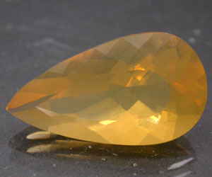 Ópalo de fuego genuino perfecto natural raro grande de 6,50 ct - 4