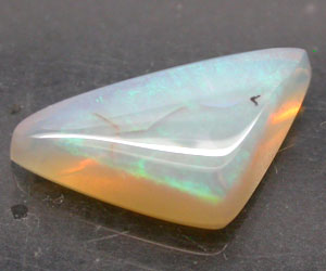 Piedra preciosa de ópalo negro genuino muy rara de 1,80 ct - 2