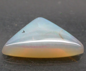 Piedra preciosa de ópalo negro genuino muy rara de 1,80 ct