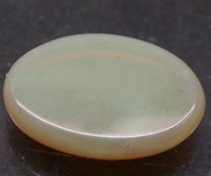 Piedra preciosa de ópalo negro natural genuino muy rara de 2,26 ct - 3