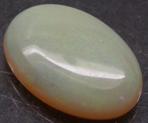 Piedra preciosa de ópalo negro natural genuino muy rara de 2,26 ct - 2