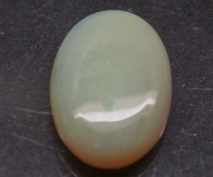 Piedra preciosa de ópalo negro natural genuino muy rara de 2,26 ct
