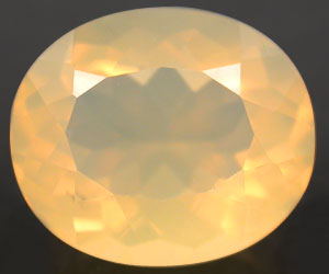Piedra preciosa de ópalo de fuego natural genuina de lujo grande de 2,78 ct