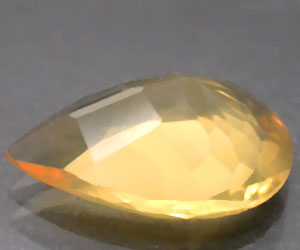 Piedra preciosa de ópalo de fuego genuina perfecta rara de 2,35 ct - 3