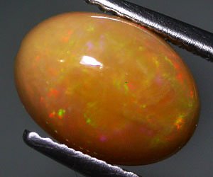 Piedra preciosa de ópalo natural genuina única de lujo de 1,59 ct