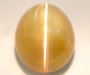 Ópalo de ojo de gato natural muy raro de 3,46 ct
