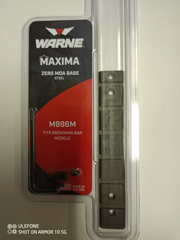 Warne skena till Browning BAR, Maral