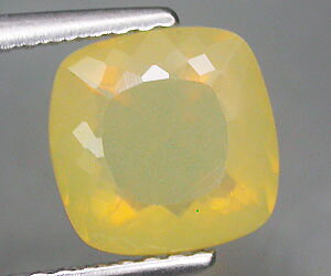 Piedra preciosa de ópalo de fuego natural genuino de lujo de 1,21 ct