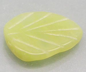 Piedra preciosa de ópalo grande única grabada a mano de 3,22 ct - 3