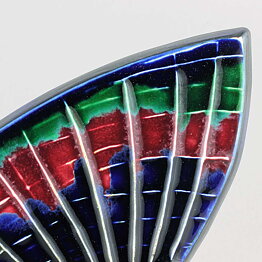 Taisto Kaasinen (Arabia 1960s) Colorful Butterfly Wall Plaque 19 cm