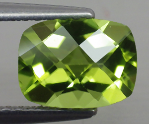 Piedra preciosa de peridoto genuino de alta calidad de lujo de 1,56 ct