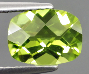 Piedra preciosa de peridoto genuino de alta calidad de 1,25 ct
