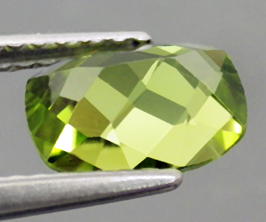 Piedra preciosa de peridoto genuino de alta calidad de 1,25 ct - 2