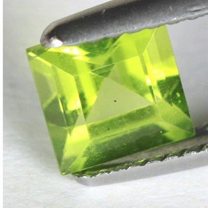 Hermosa piedra preciosa de peridoto natural sin tratar de 1,29 ct - 3