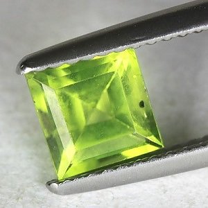 Piedra preciosa de peridoto natural de alta calidad de lujo de 1,25 ct