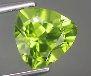 Piedra preciosa de peridoto natural hermosa y lujosa de 1,38 ct - 3