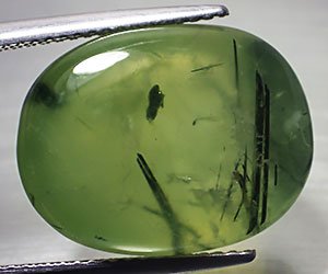 Prehnita de rutilo natural única muy grande de 20,42 ct - 2