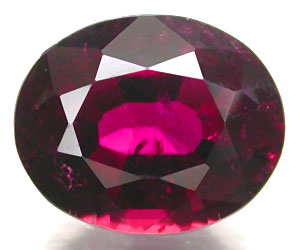 Piedra preciosa de rubelita natural grande de alta calidad de 2,09 ct