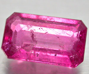 Piedra preciosa de rubelita natural genuina de lujo de 1,60 ct - 3
