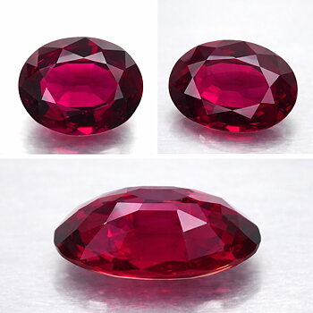 Rubelita natural genuina muy rara de 1,79 ct