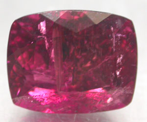 Piedra preciosa de rubelita natural genuina grande muy rara de 3,76 ct