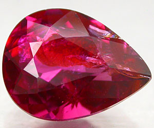 Piedra preciosa de turmalina rubelita genuina muy rara de 1,46 ct - 3