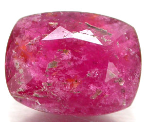 Piedra preciosa de turmalina rubelita genuina rara muy grande de 4 quilates - 3