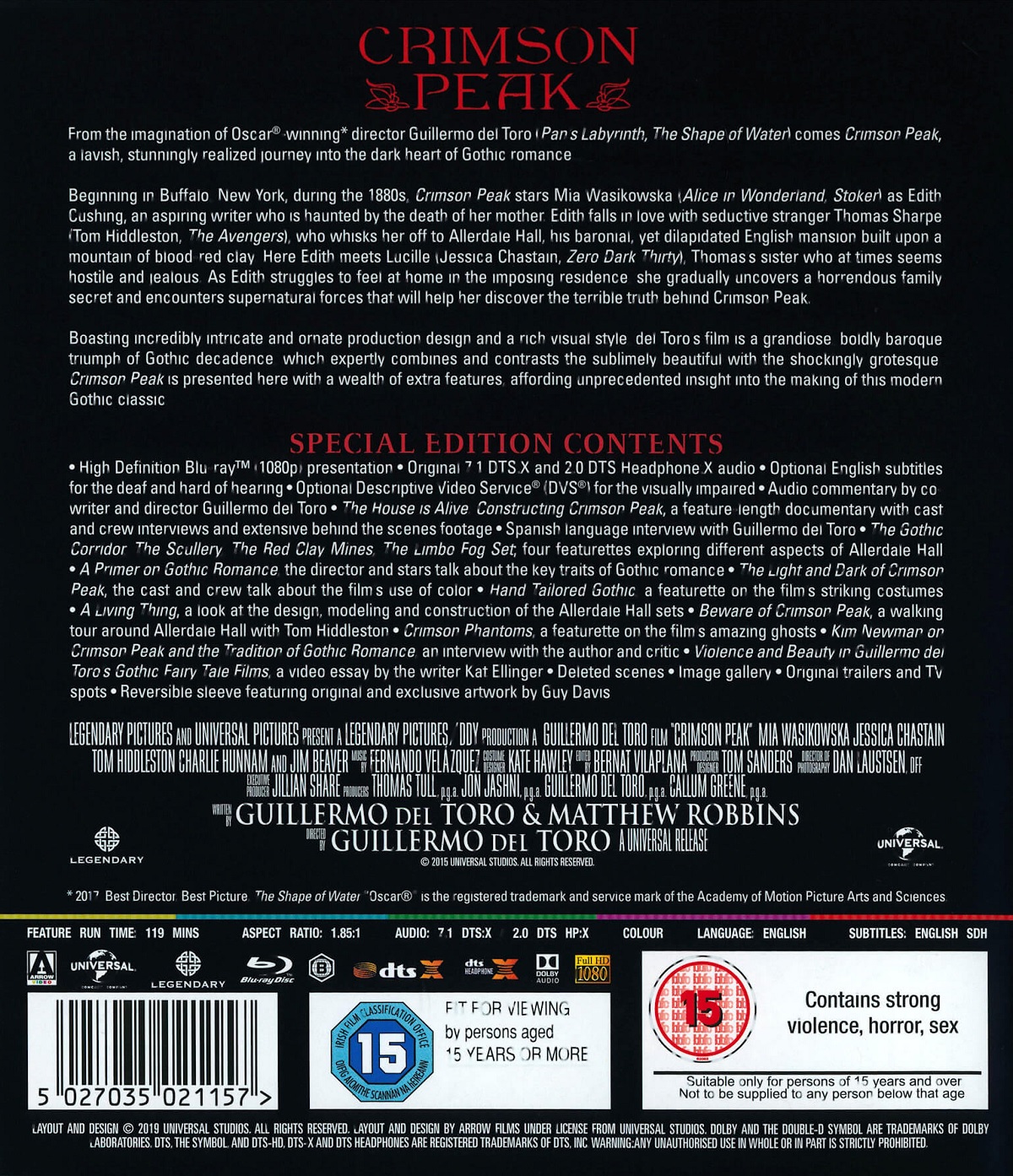 Crimson Peak (ej svensk text) (Blu-ray) - 2