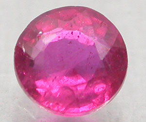 3.8mm round extremely rare genuine mogok burmese ruby - 3