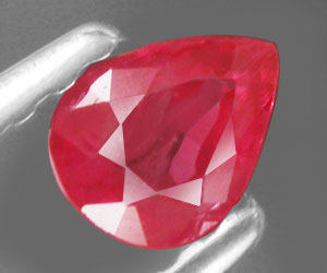 0,25 ct Piedra preciosa de rubí de Birmania mogok natural genuina muy rara - 3